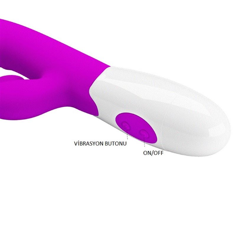 30 Fonksiyonlu Titreşimli Klitoris Dil Uyarıcılı Teknolojik Vibratör - Görsel 4